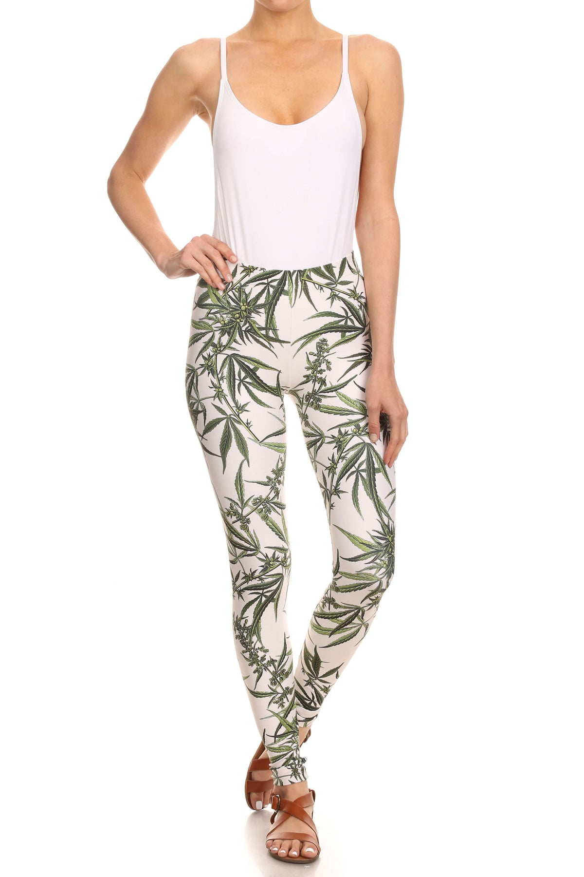 Classy Cannabis Leggings - POPRAGEOUS
 - 4