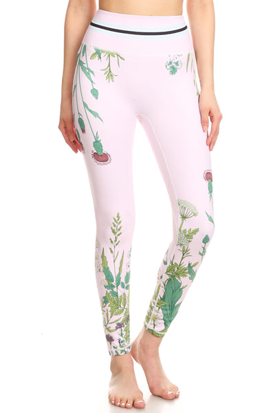 Botanical Bae Pink NFS Legging