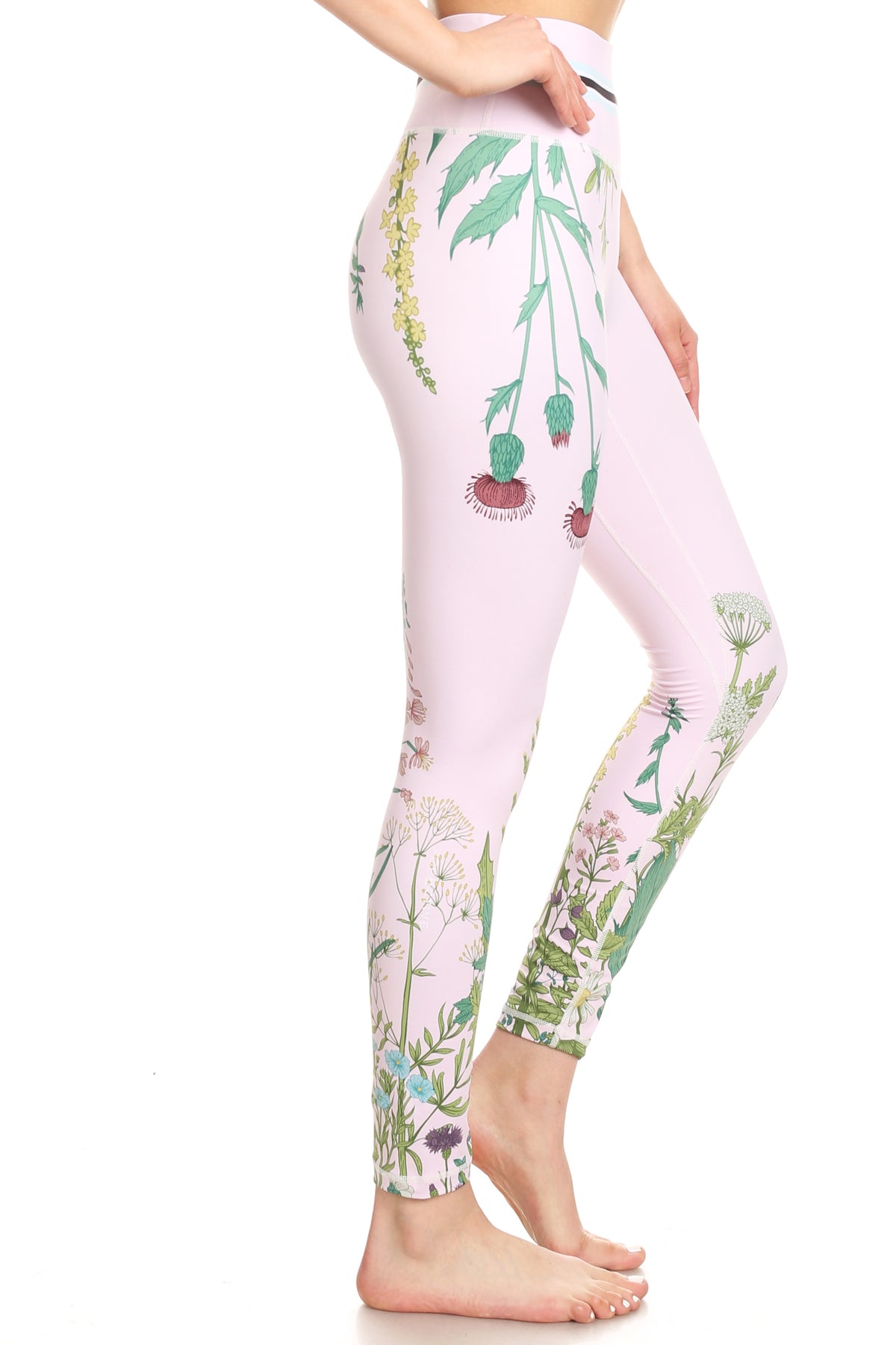 Botanical Bae Pink NFS Legging