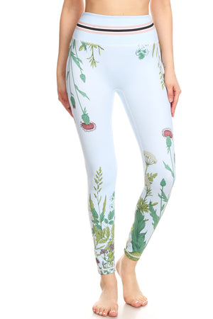 Botanical Bae Blue NFS Legging