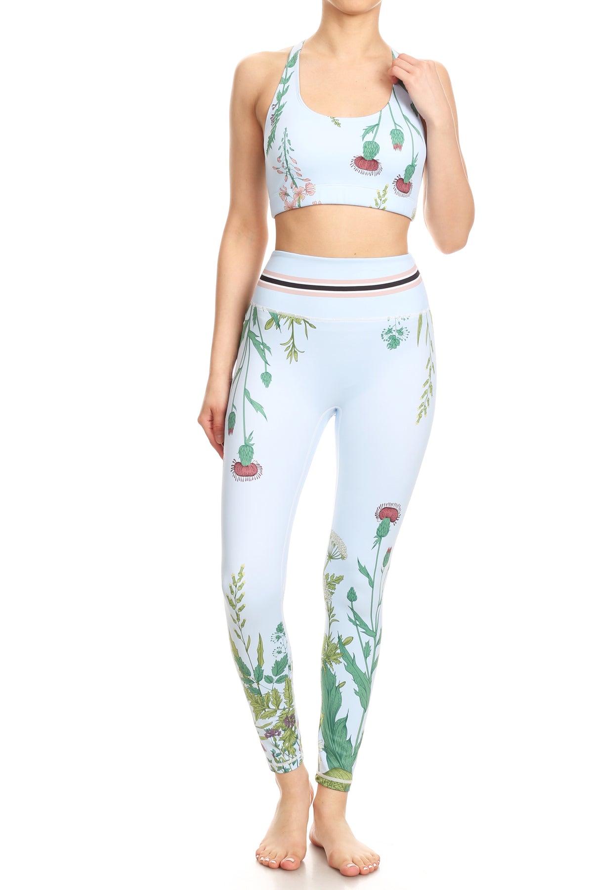 Botanical Bae Blue NFS Legging