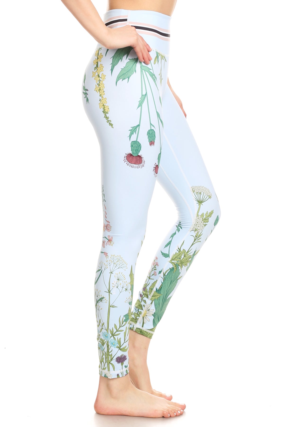 Botanical Bae Blue NFS Legging