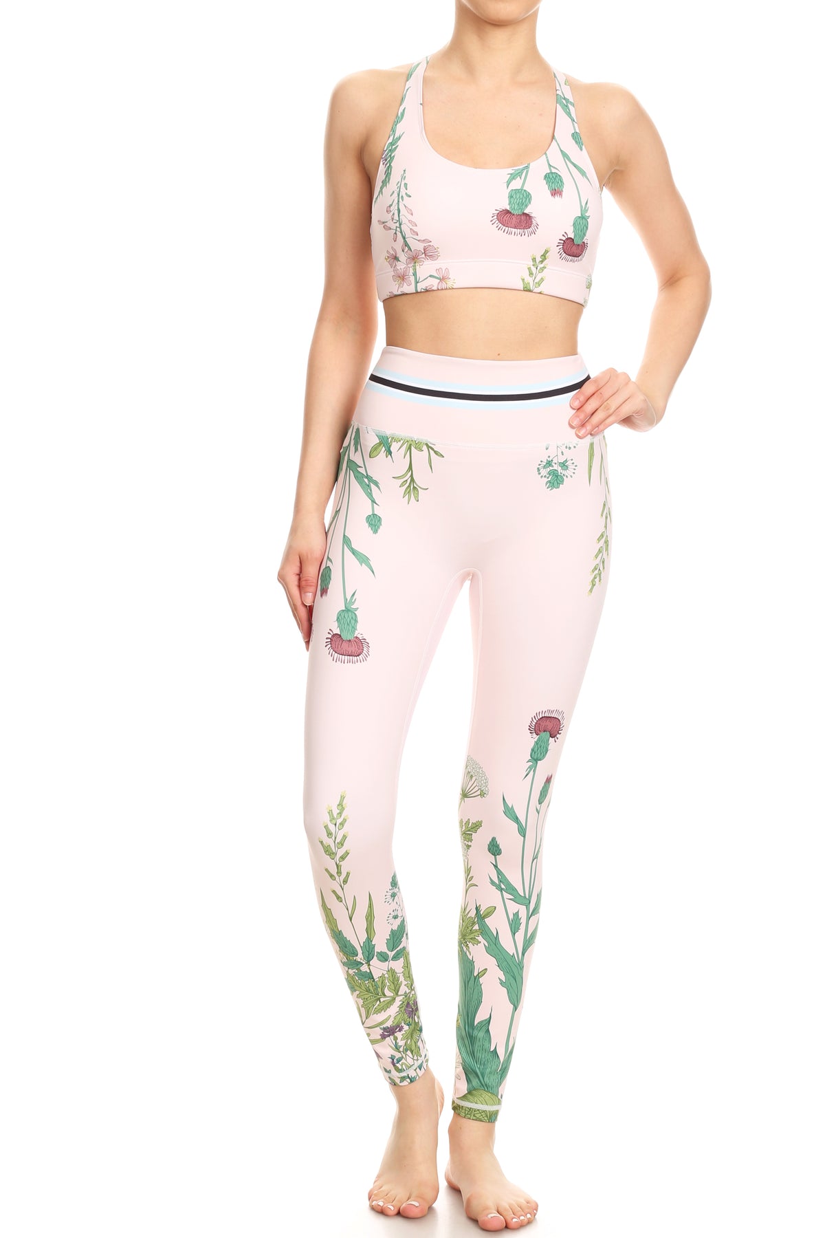Botanical Bae Peach NFS Legging