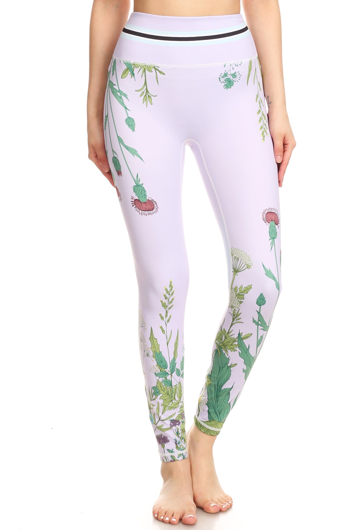 Botanical Bae Purple NFS Legging
