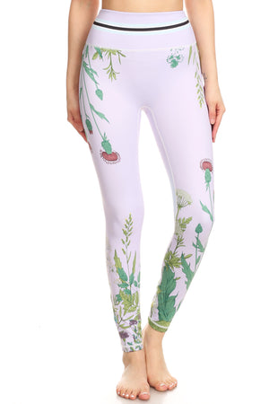 Botanical Bae Purple NFS Legging