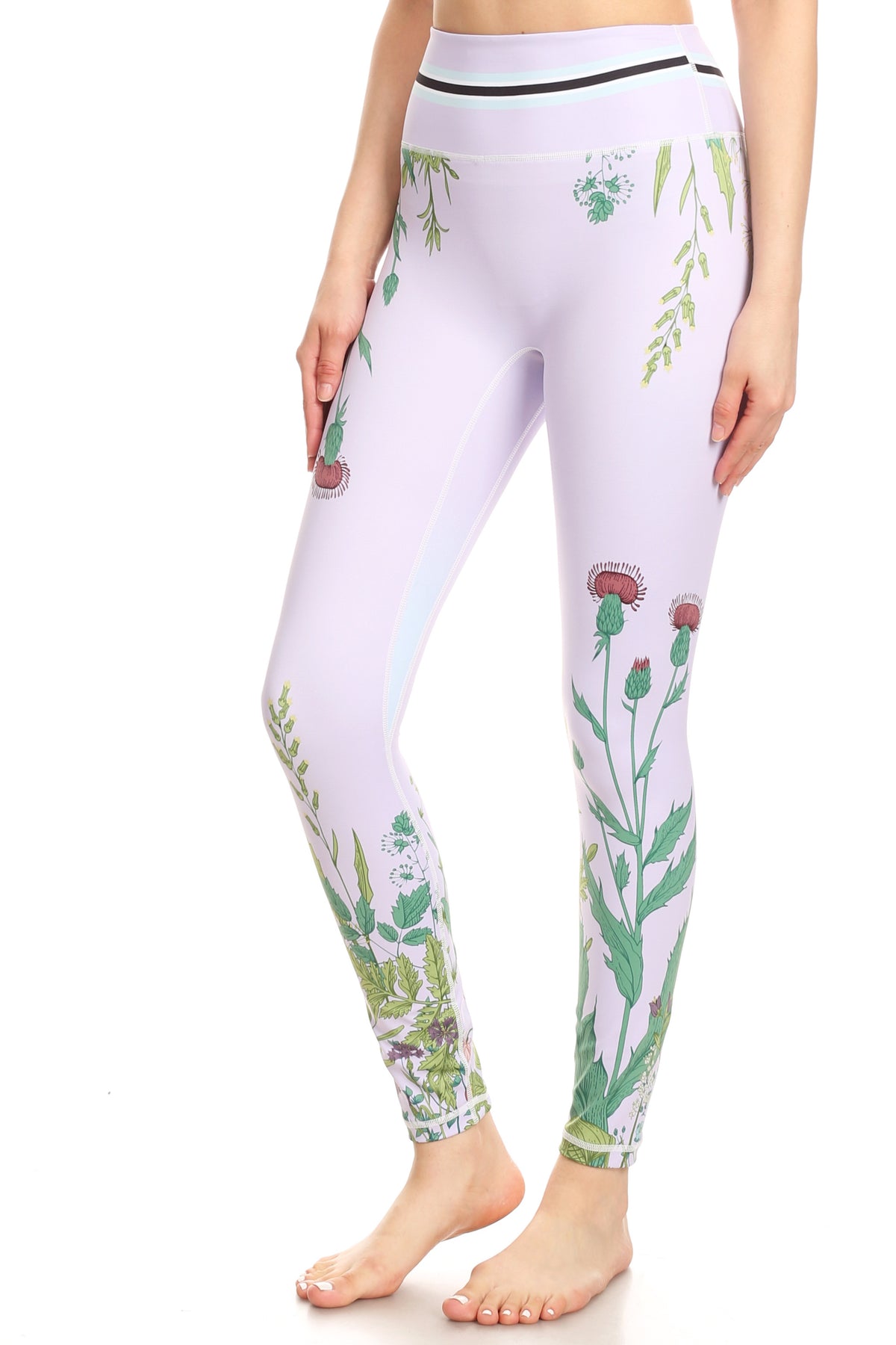 Botanical Bae Purple NFS Legging