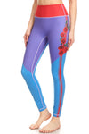 PICK UP LINES Red/Purple NFS Legging