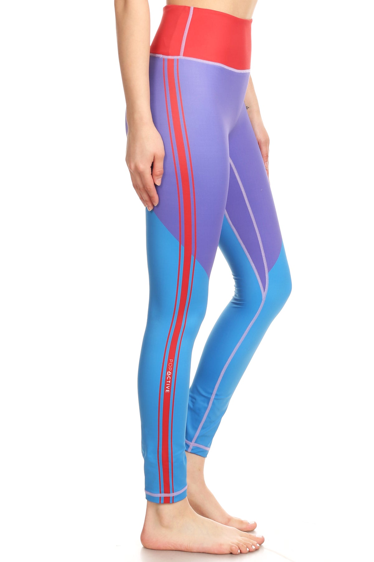 PICK UP LINES Red/Purple NFS Legging