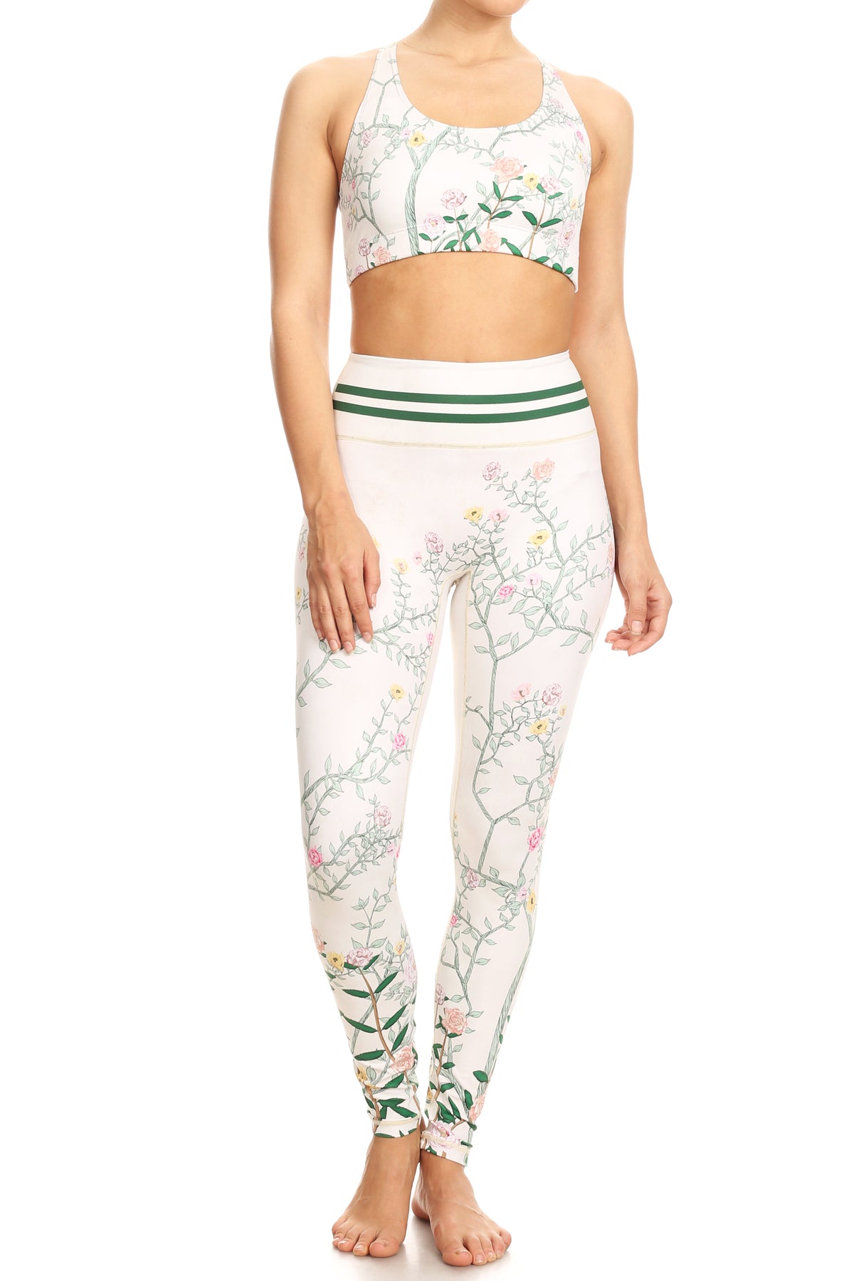 Briar Rose White NFS Legging