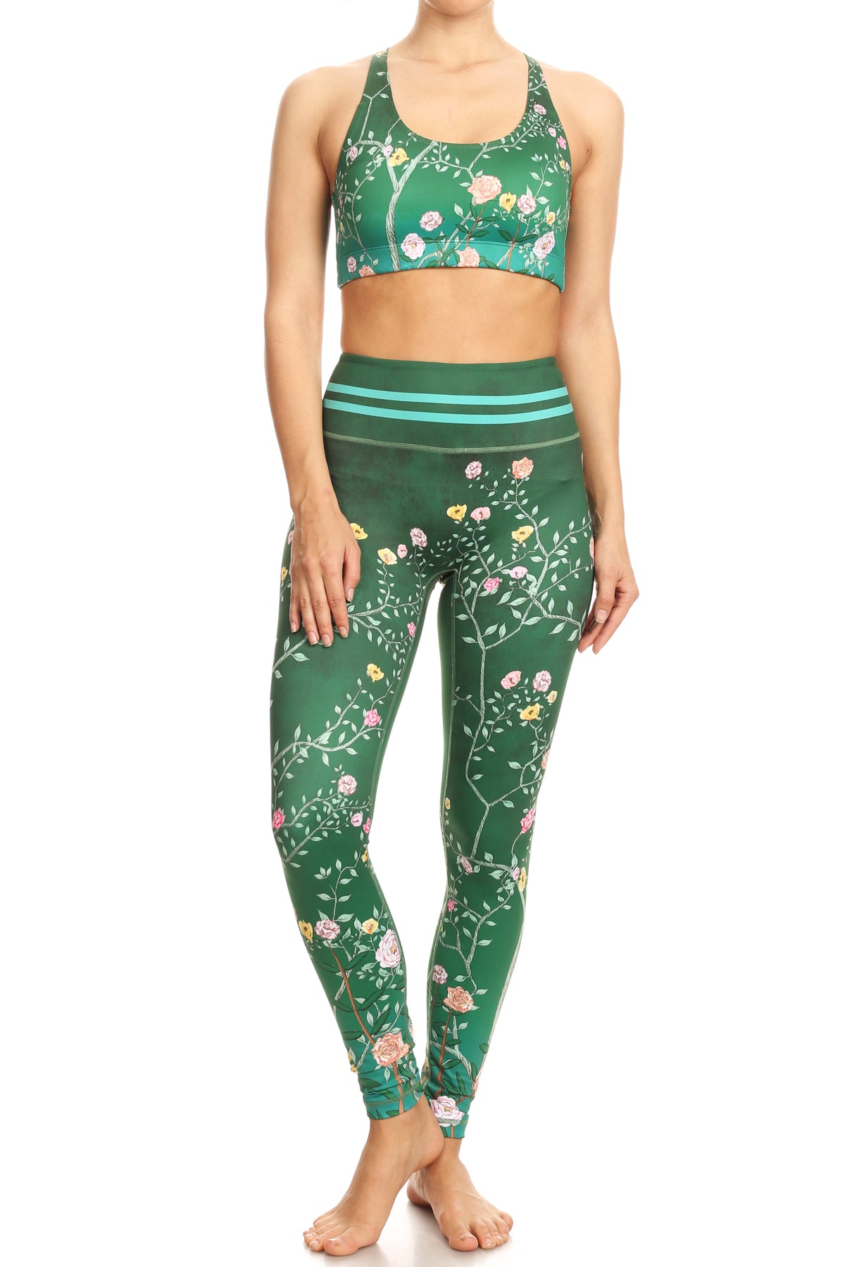 Briar Rose Green NFS Legging