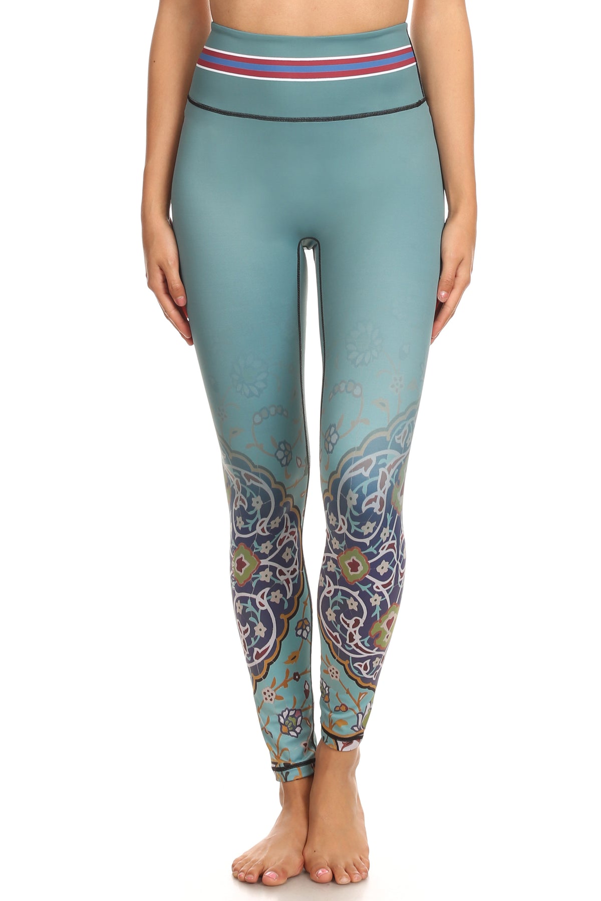 Turquoise Tiles NFS Legging