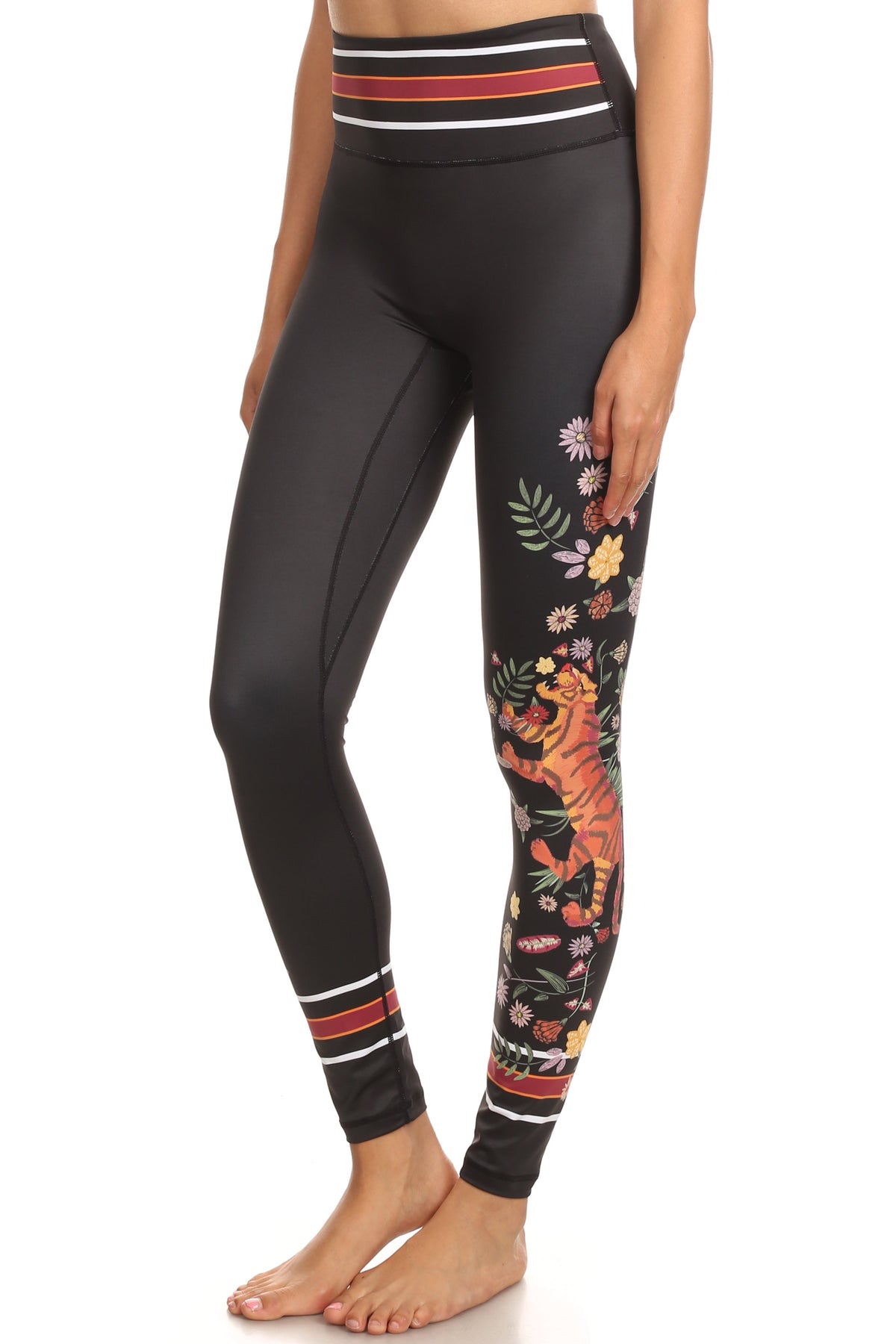 Embroidered Tiger NFS Legging