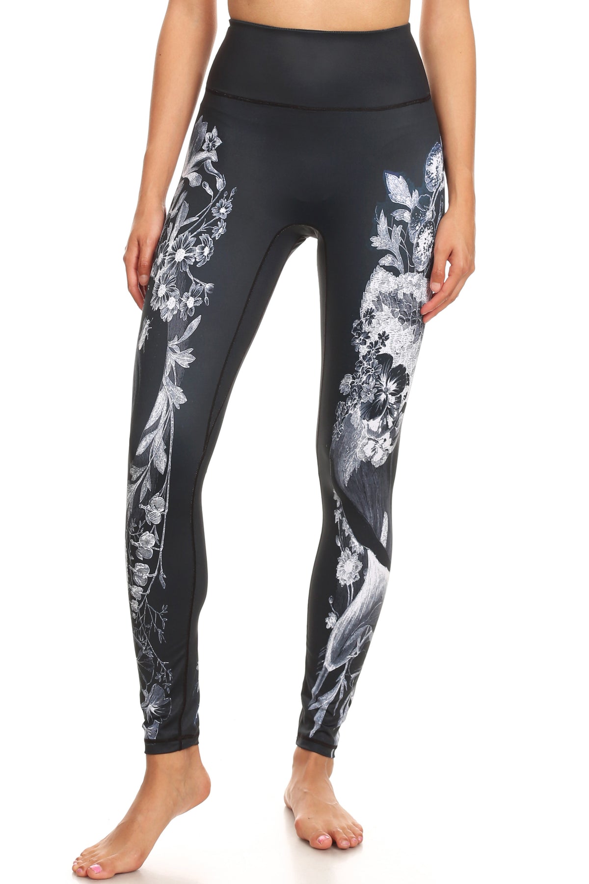Floral Etching NFS Legging