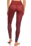 Snake Eyes Burgundy NFS Legging