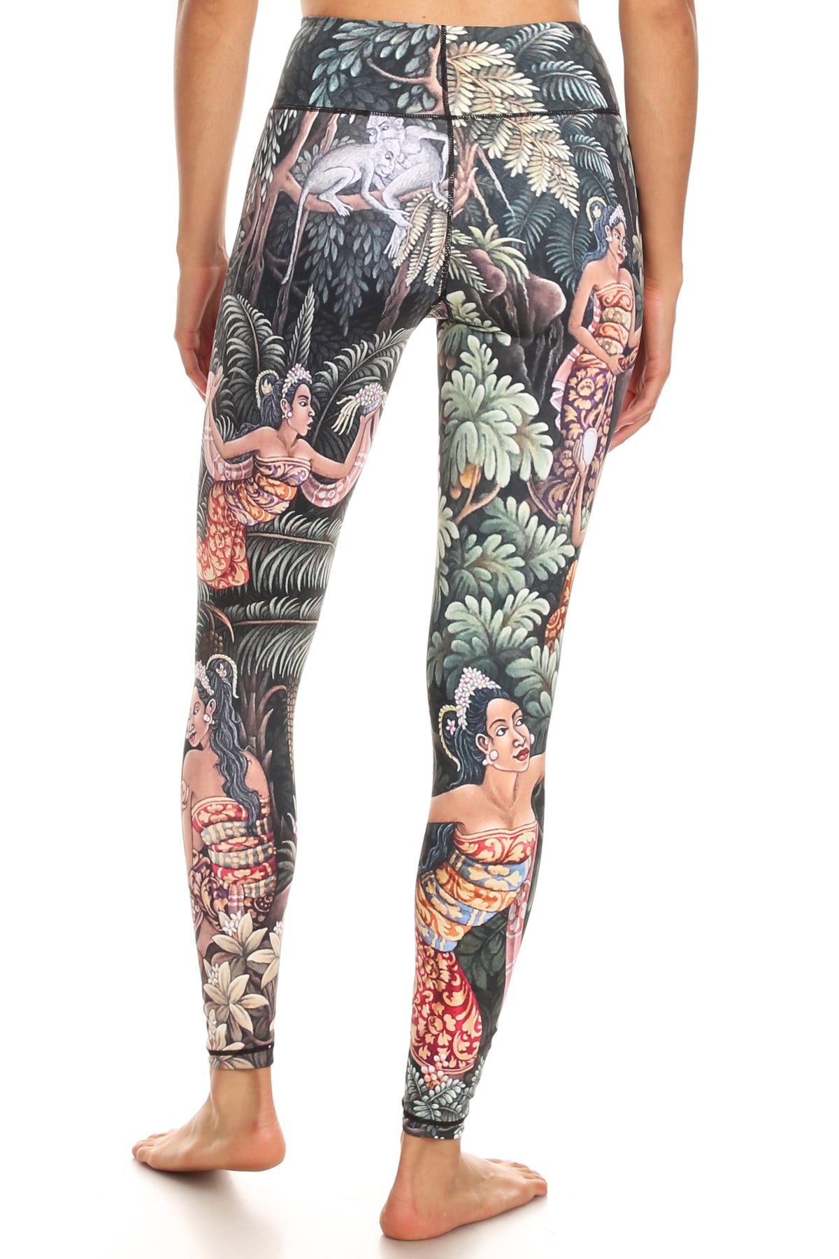 Balinese Goddess Dream Leggings