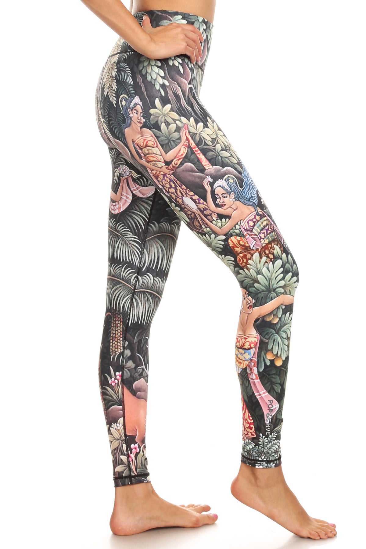 Balinese Goddess Dream Leggings