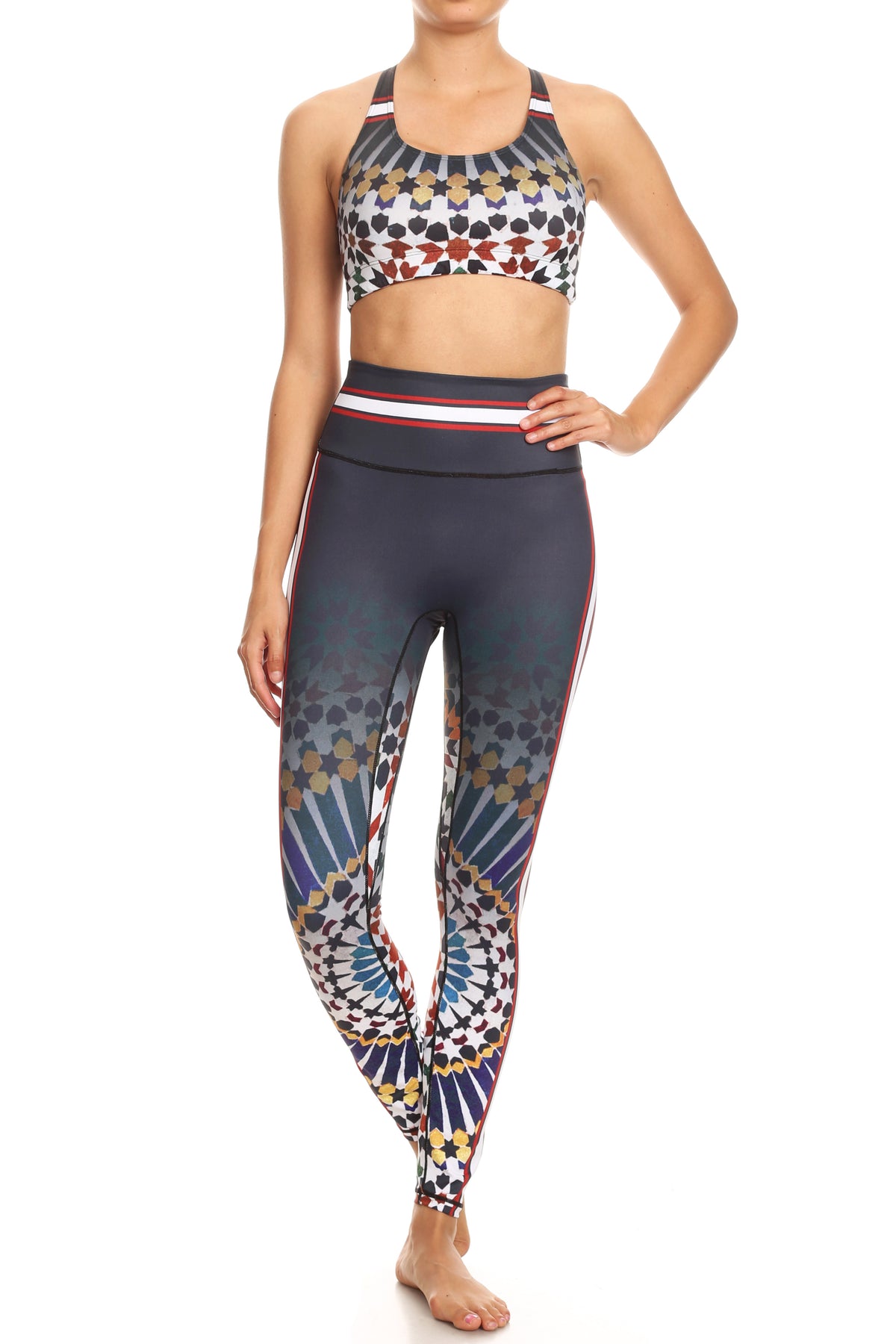 Moroccan Mosaic NFS Legging
