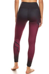 Art Deco Burgundy NFS Legging