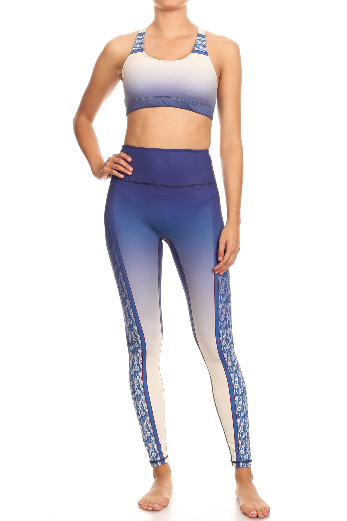 Blue Moon Tulips NFS Legging