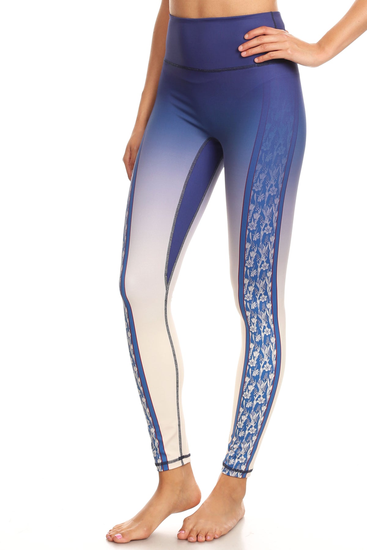 Blue Moon Tulips NFS Legging