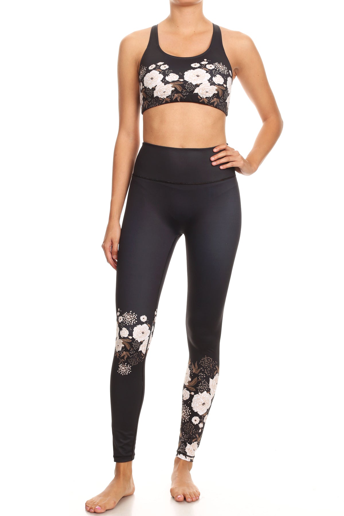 White Roses NFS Legging