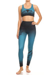 Art Deco Teal NFS Legging