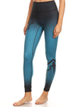 Art Deco Teal NFS Legging