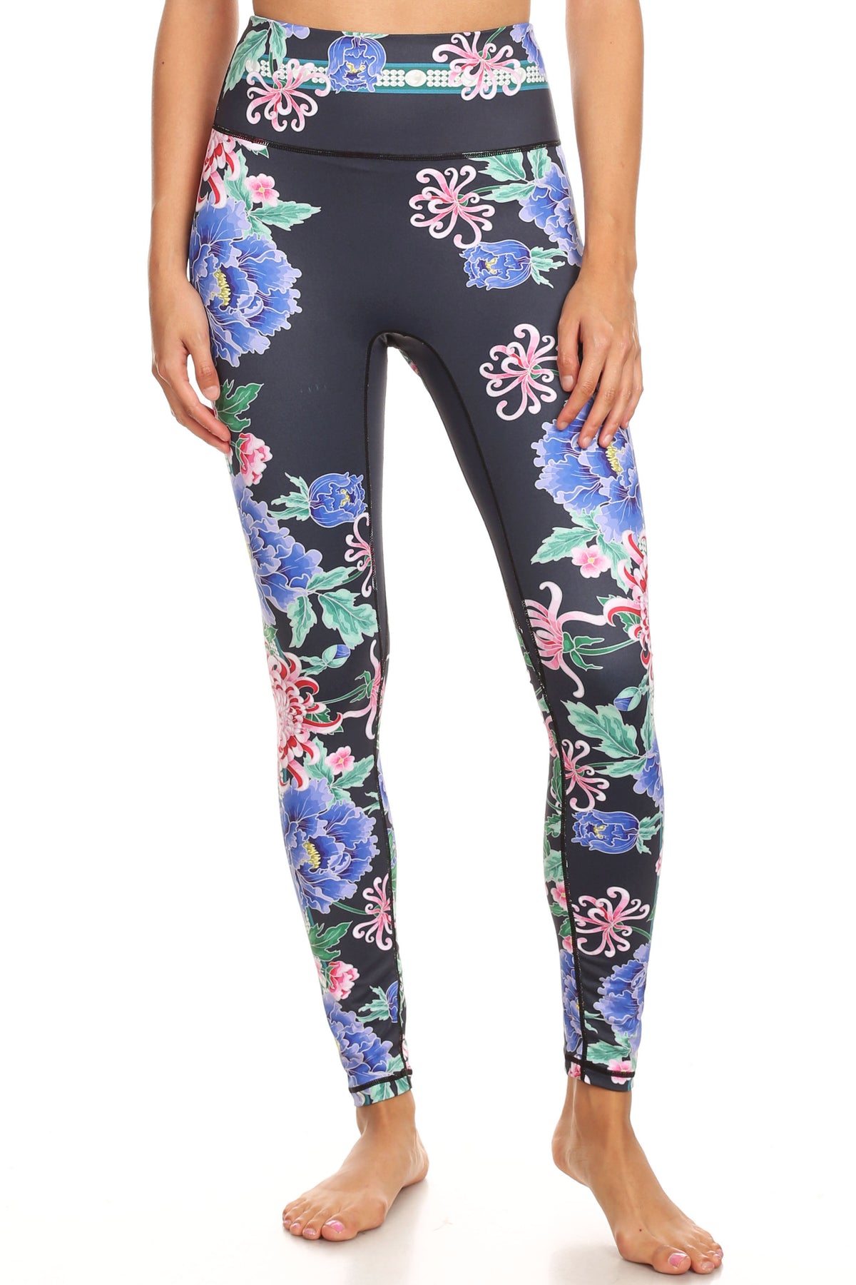 Peony Pearls NFS Legging