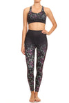 Embroidered Iris NFS Legging