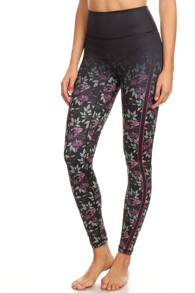 Embroidered Iris NFS Legging