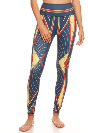 All That Jazz Blue NFS Legging