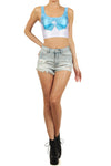 Sailor Mercury Crop Top - POPRAGEOUS
 - 1