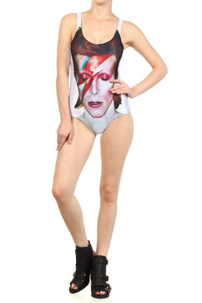 David Bowie One-Piece Swim - POPRAGEOUS
 - 4