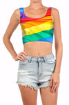 Nylon Pride Crop Top - POPRAGEOUS

