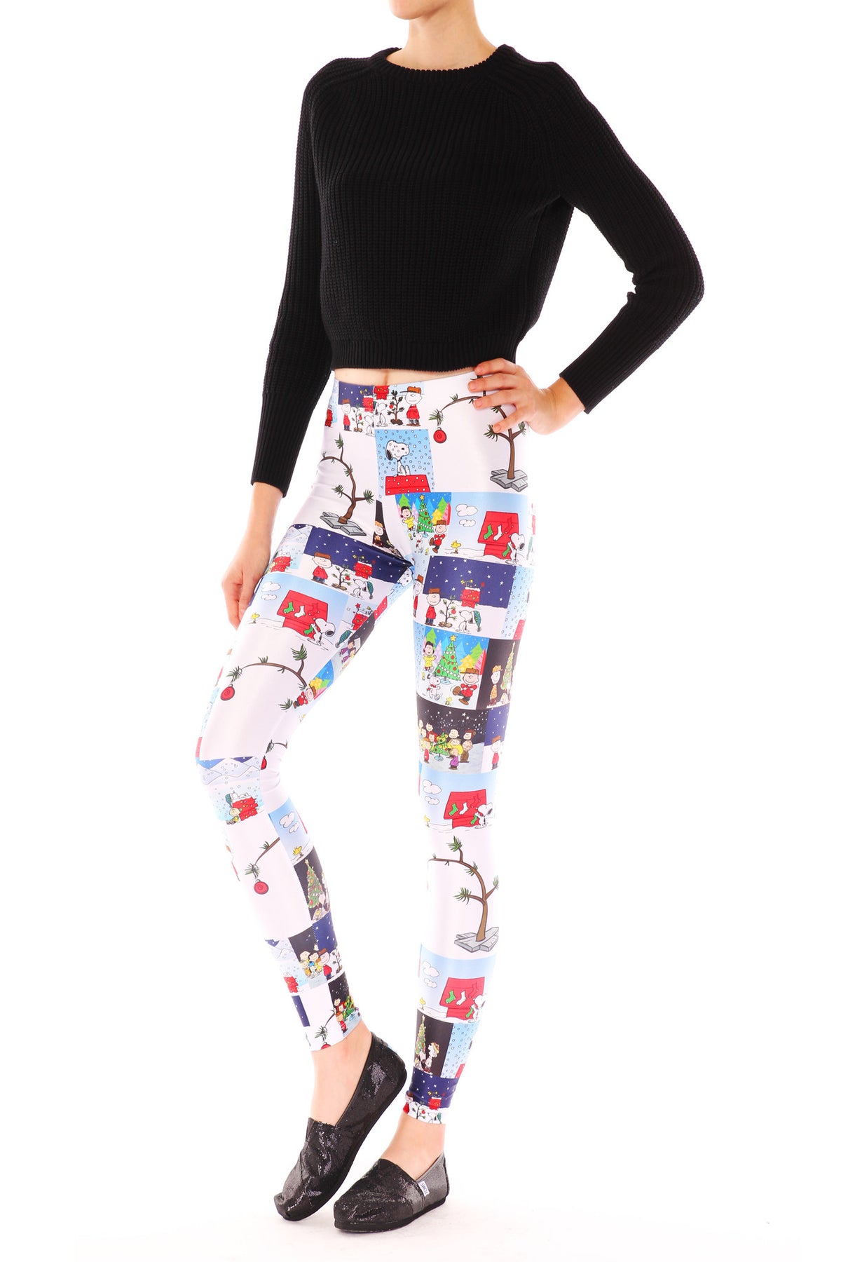 Charlie Brown Xmas Leggings - POPRAGEOUS
 - 2