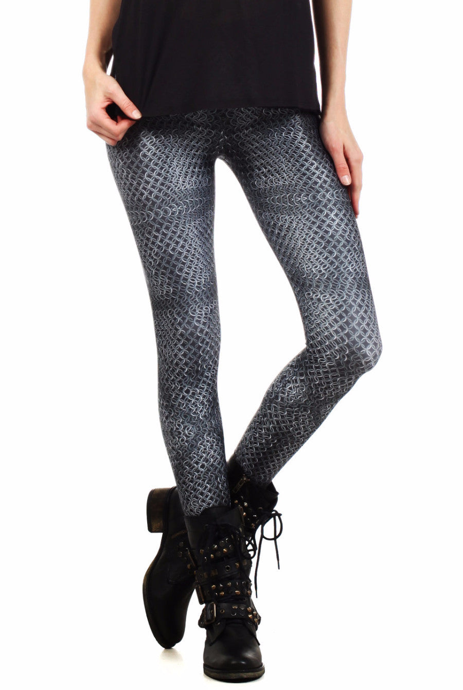 Metal Chainmail Men's Leggings