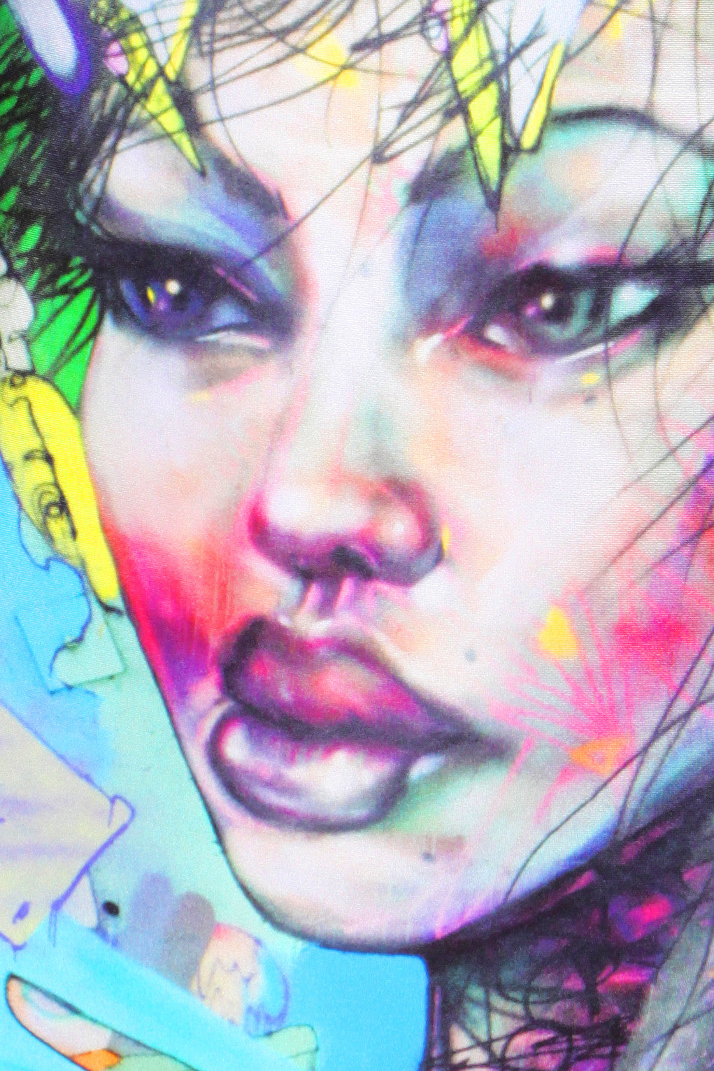 David Choe: 7th & Mateo Swim - POPRAGEOUS
 - 5