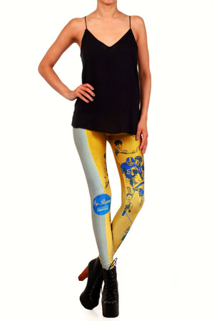 Retro Folder Leggings - POPRAGEOUS
 - 1