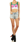 Sailor Jupiter Crop Top - POPRAGEOUS
 - 1