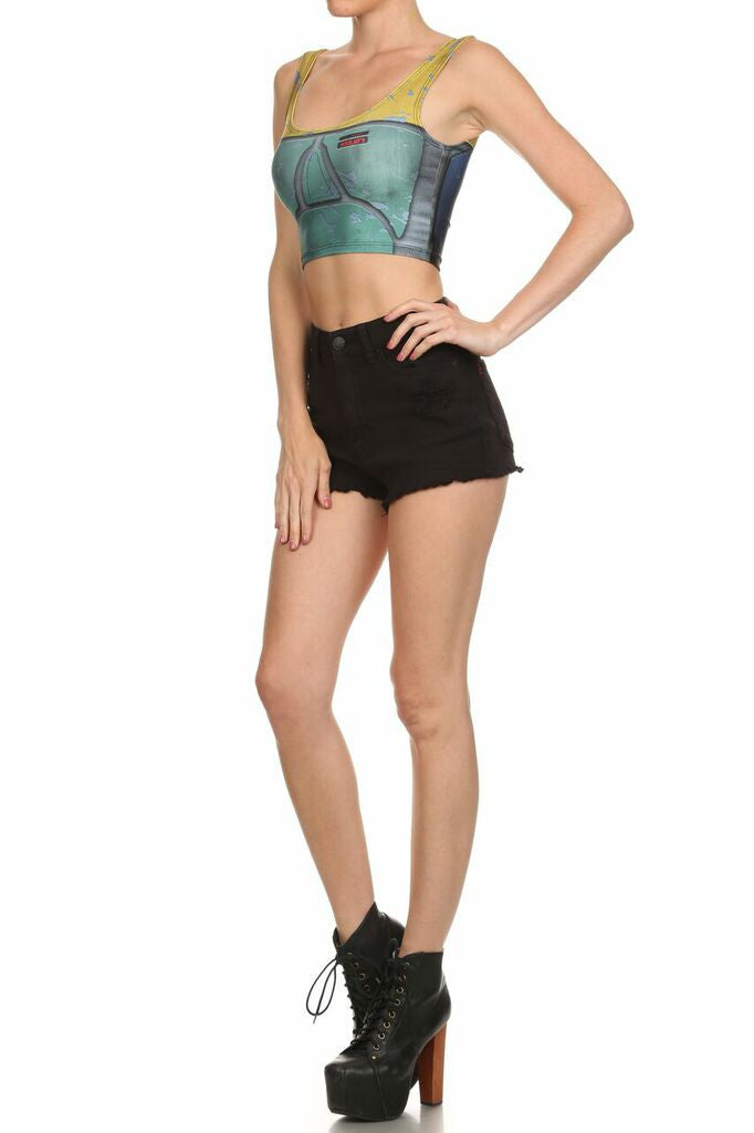 Bounty Hunter Crop Top - POPRAGEOUS
 - 2