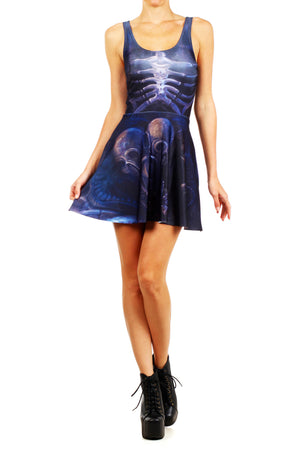 Andrew Jarvis: Necroscape Skater Dress - POPRAGEOUS
 - 1