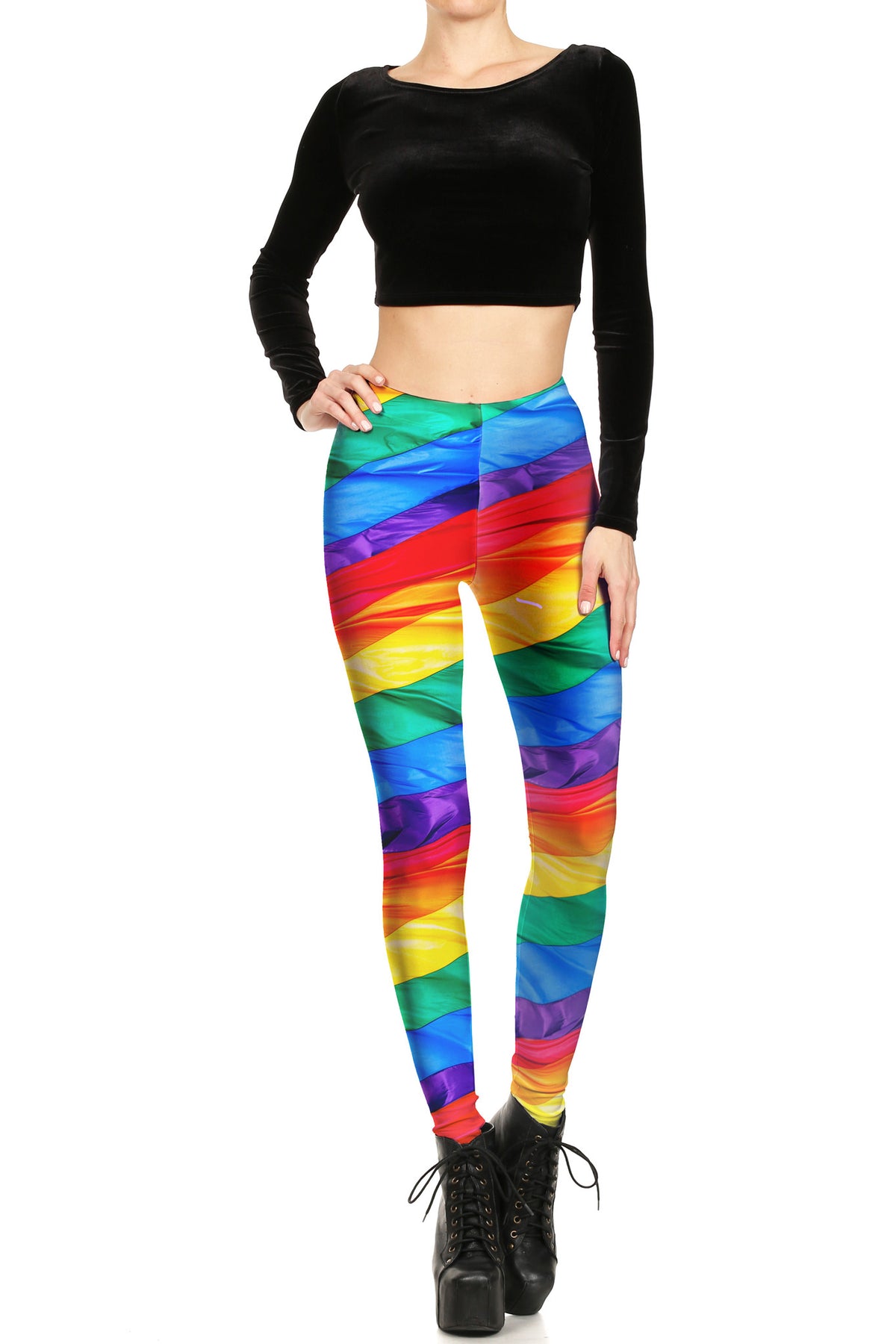 Nylon Pride Leggings - POPRAGEOUS