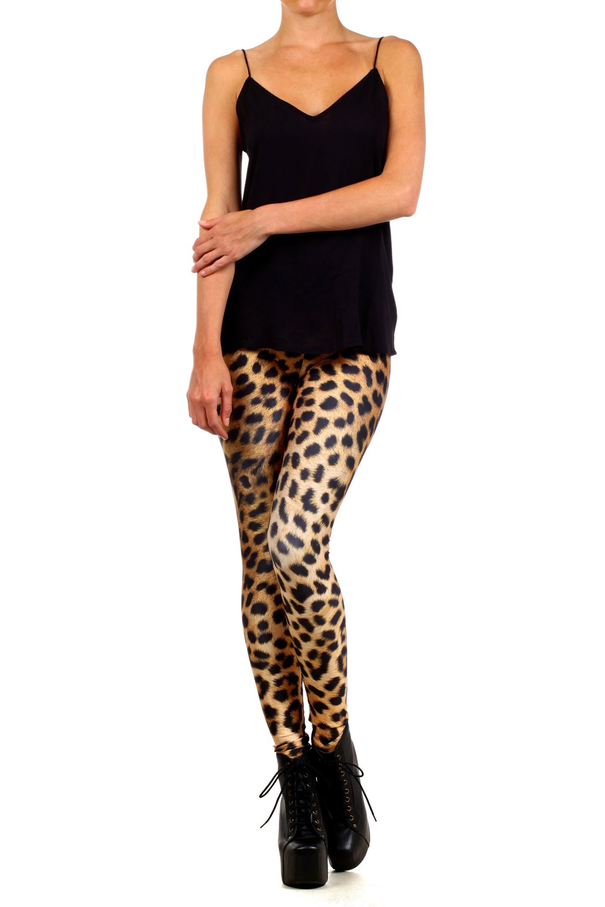 Leopard Leggings - POPRAGEOUS
 - 1