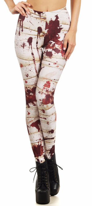 Bloody Mummy Leggings - POPRAGEOUS
 - 1