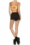 Southwestern Blanket Crop Top - POPRAGEOUS
 - 4