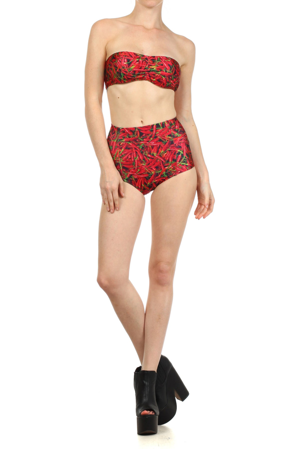 Chili Pepper Two-Piece Swim - POPRAGEOUS
 - 4