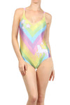 Unicorn Rainbow One-Piece Swim - POPRAGEOUS
 - 1