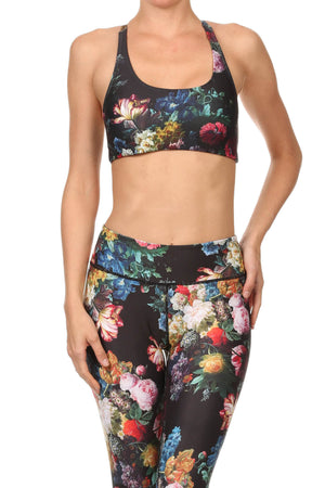 Brussel Floral Aurora Bra - POPRAGEOUS
 - 1