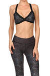 Black Ombre Lace Jasmine Sports Bralette - POPRAGEOUS
 - 1