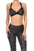 Black Ombre Lace Jasmine Sports Bralette